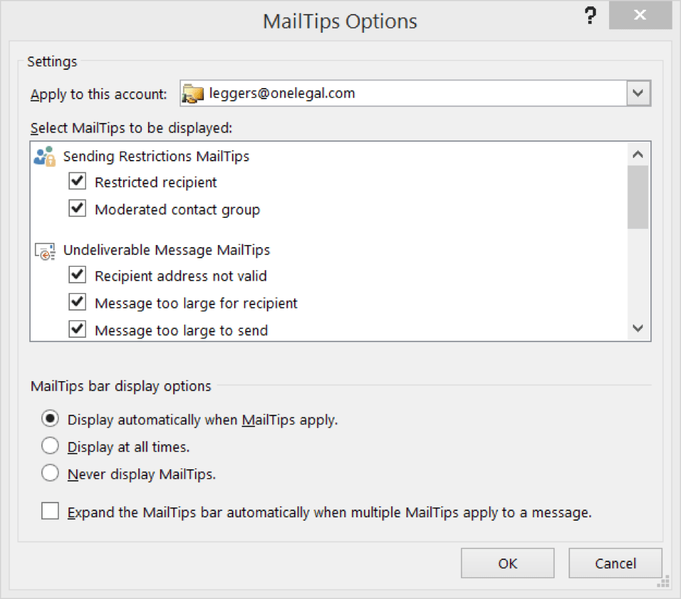Use These Outlook Settings To Prevent Oh No Moments After Clicking Send One Legal