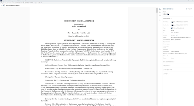 Having a full screen view of your document allows you to not only view the file how you would on a printed page, but see all of the file’s properties—such as metadata—as well.