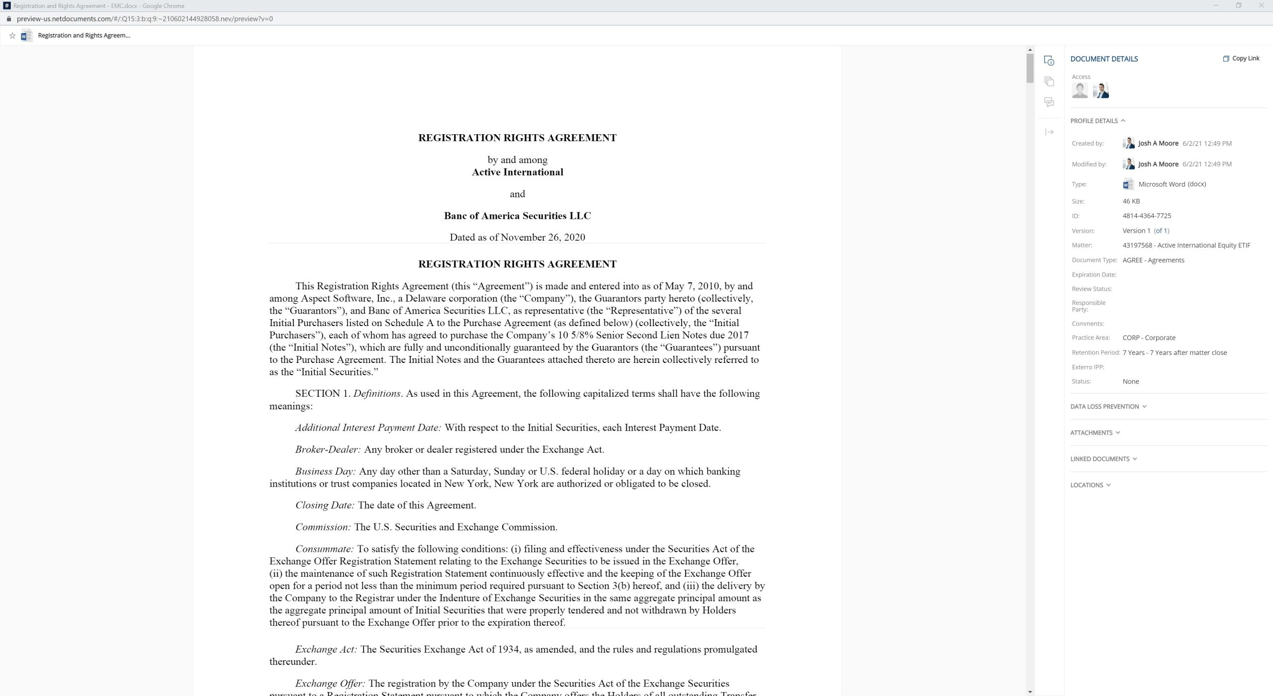 Having a full screen view of your document allows you to not only view the file how you would on a printed page, but see all of the file’s properties—such as metadata—as well.