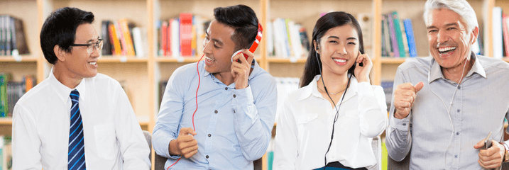 people listening to legal podcasts