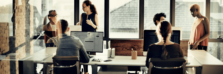 People at the office
