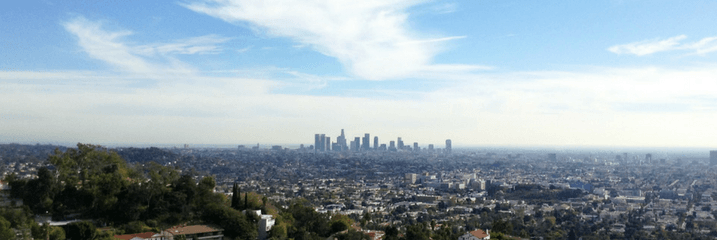 LA skyline