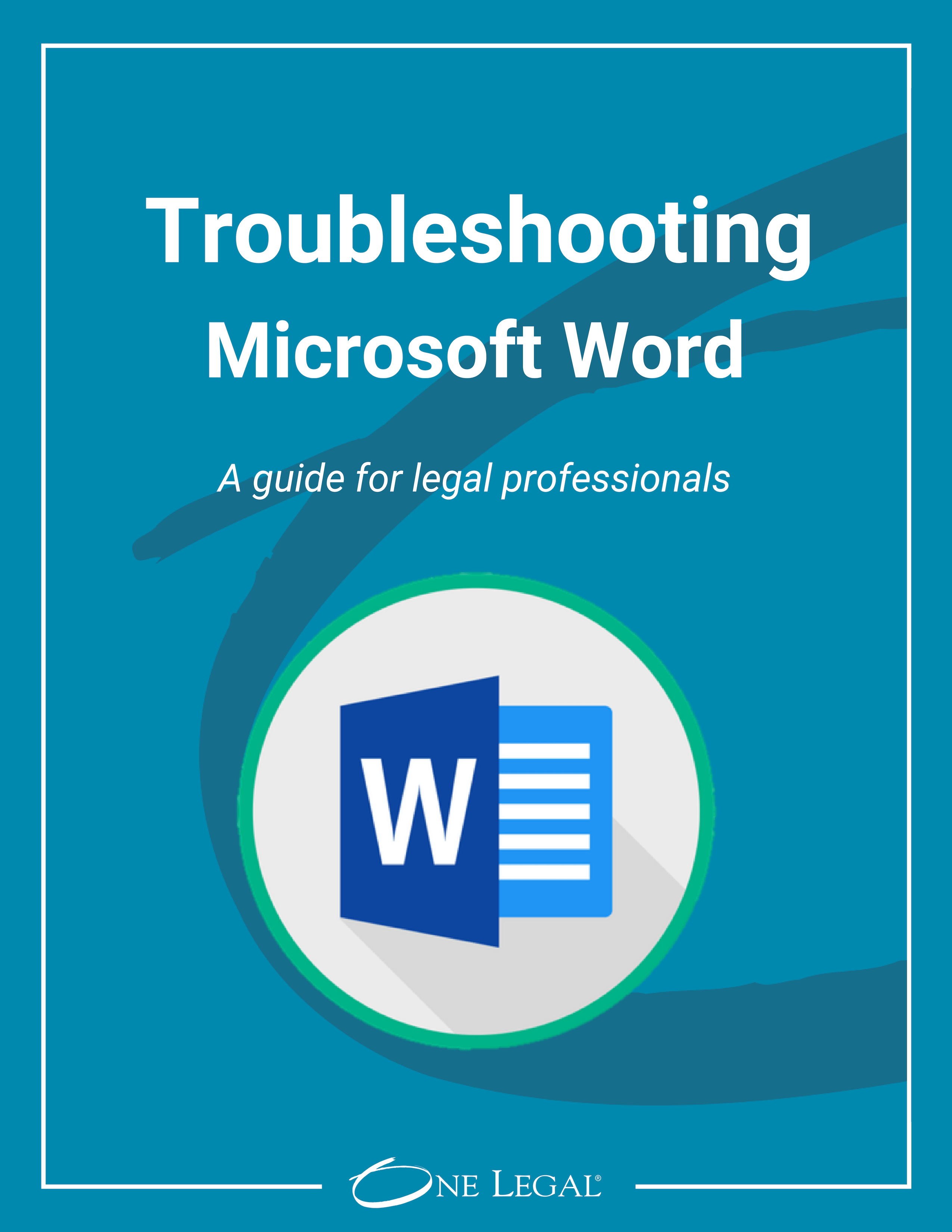 Troubleshooting Word ebook cover