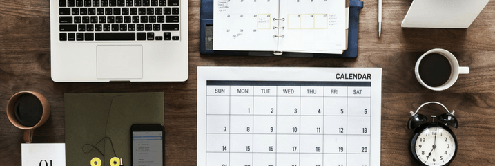 calendar for meeting filing deadlines