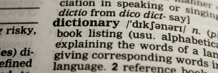 dictionary