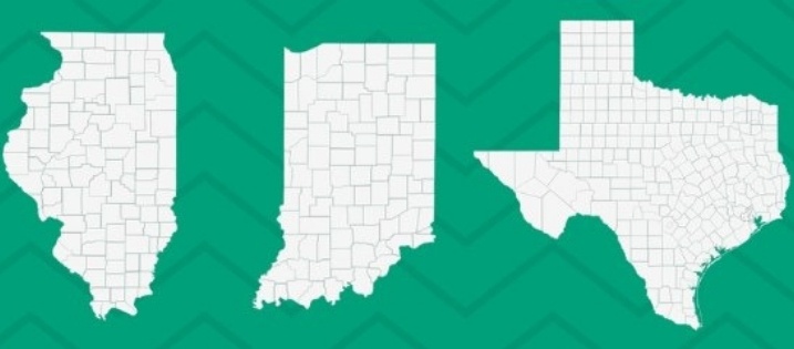 state outlines