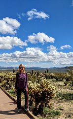 Denise at Joshua Tree