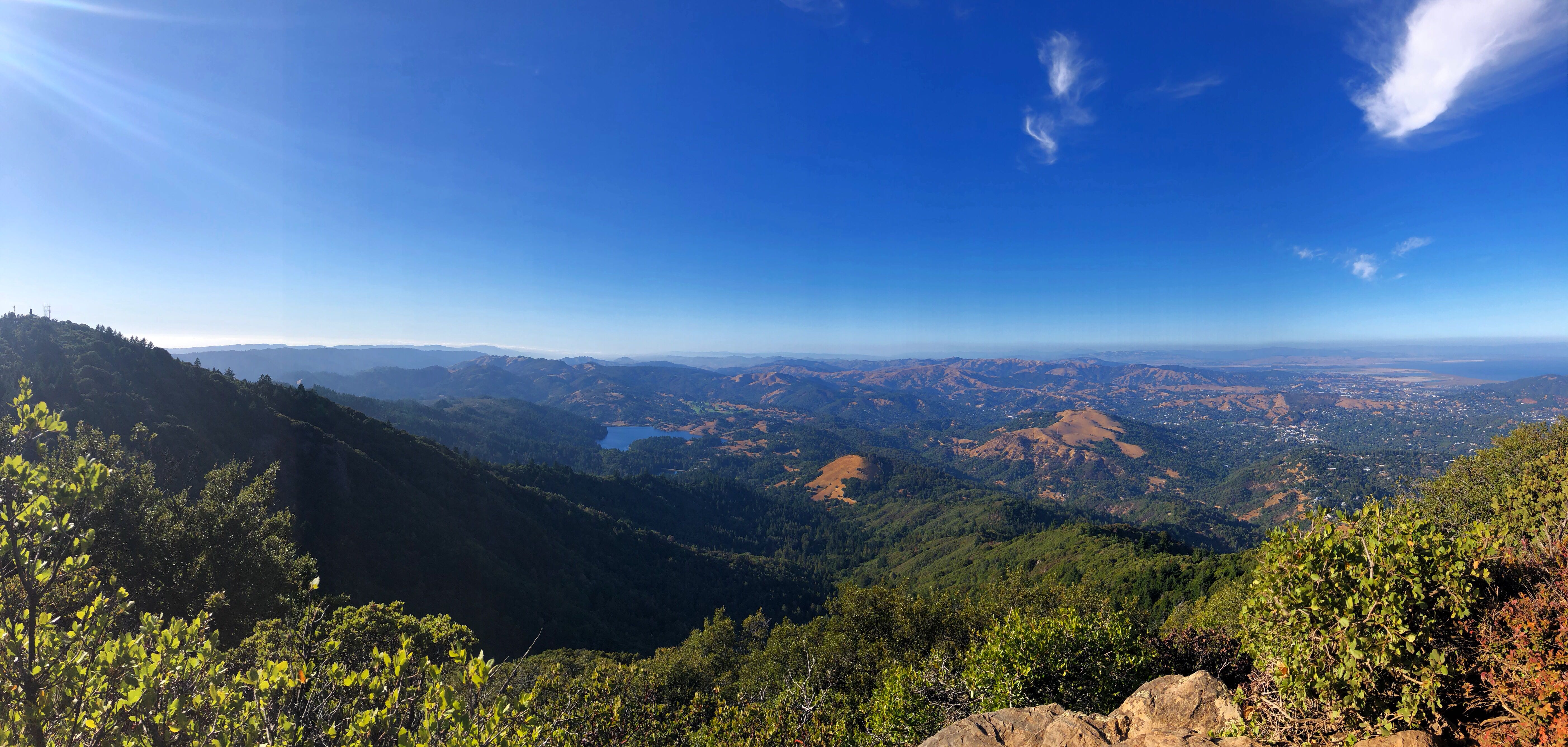 View from Point Reyes hiking trail