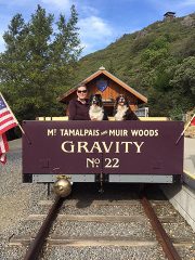 Mt Tamalpias and Muir Woods Gravity train