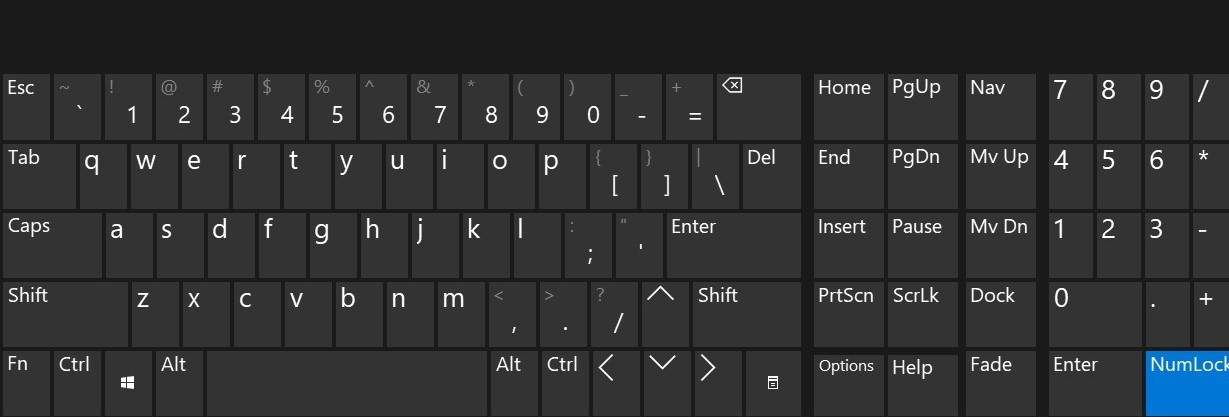 On Screen Keyboard