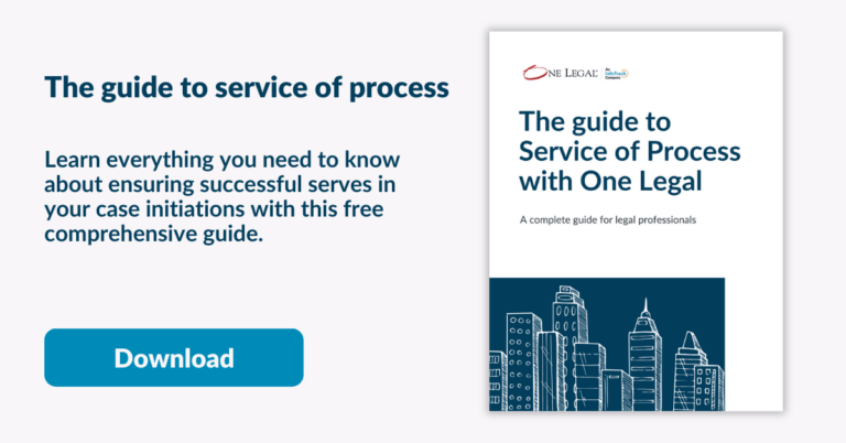 Service Of Process Ebook Cta