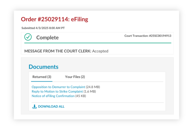 One Legal - Court filing, process serving, and more